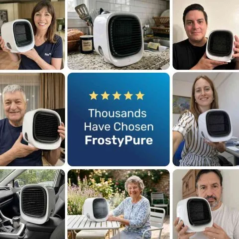 FrostyPure ingebouwd luchtfilter